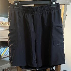 Men's Black Performance Shorts